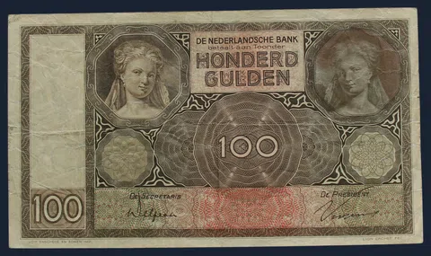 100 Gulden 1930 Vrouwenkop - NVMH 117-1