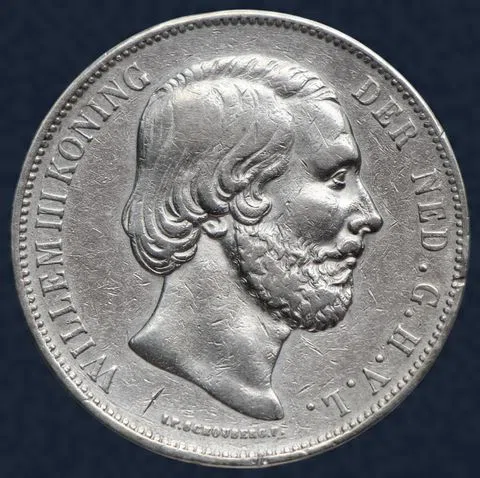 2½ Gulden 1873 Willem III