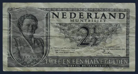 2½ Gulden 1949 Juliana